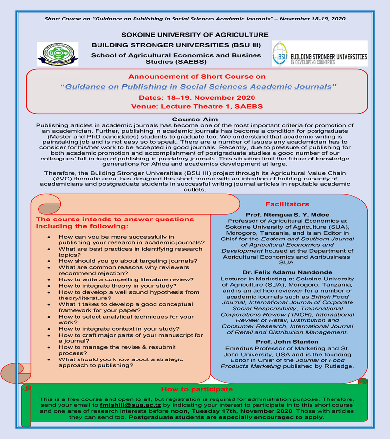 short course announcementpng
