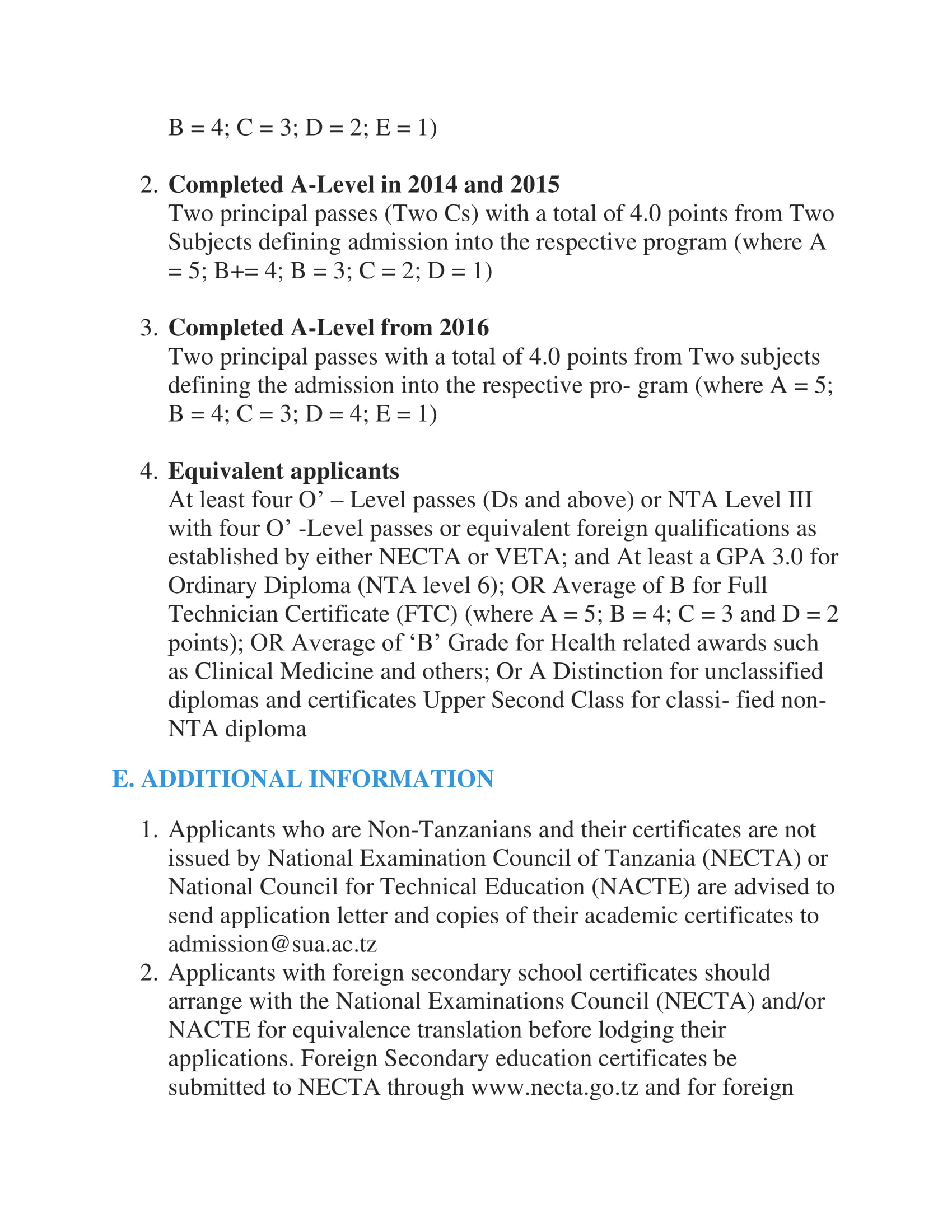 CALL FOR APPLICATIONS FOR UNDERGRADUATE PROGRAMMES IN THE ACADEMIC YEAR 2021 converted 3